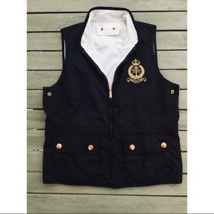 Lauren Ralph Lauren Reversible Black/White Vest